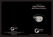 Digital Day/Night Dome Camera Manual