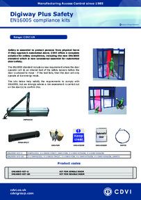 CDVI EN16005 Kits Brochure
