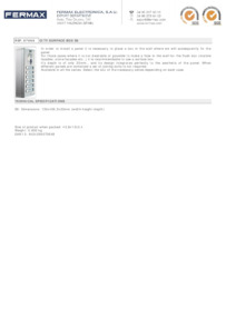 Fermax 7069 data sheet