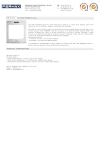 Fermax 7332 data sheet