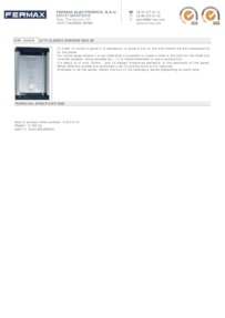 Fermax 8958 data sheet