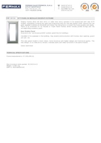 Fermax 9194 data sheet