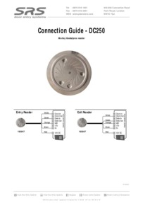 Instructions for connecting Morley reader to DC250