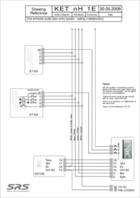 Wiring diagram for Slimline kits