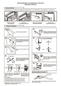 Gianni installation instructions for EM10003S/M/F
