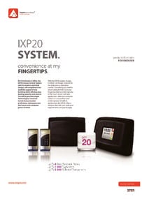 BPT IMPRO IXP20 brochure