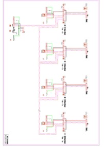 Comelit 1424 - Wiring diagram for Traditional video entry phone system with 108IC