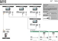 QVK 4 Monitors 1 Entry Panel Full Wiring Diagram