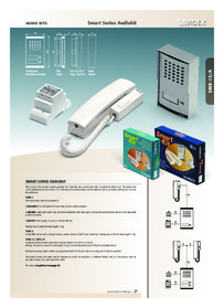 Videx SMK Smart series - Audio Kit (3+n)