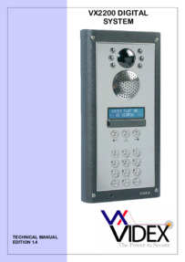 Videx VX2200 Manual - (80 pages)