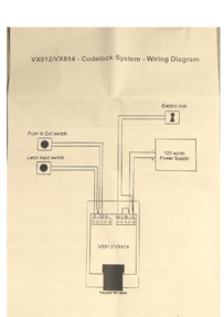 Videx VX812 & VX814 Connection Guide