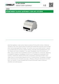 1456S data sheet