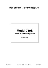 Bell User Manual Sheet