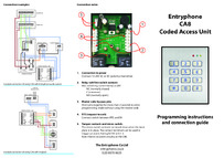 Entryphone User Instructions