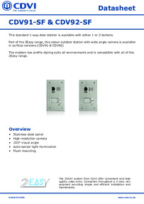 CDVI Data Sheet