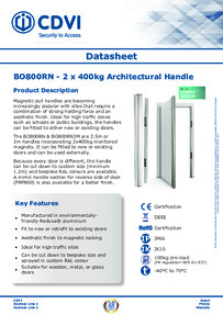 CDVI Data Sheet