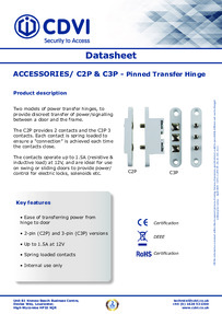 CDVI Data Sheet
