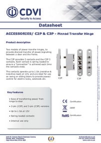 CDVI Data Sheet