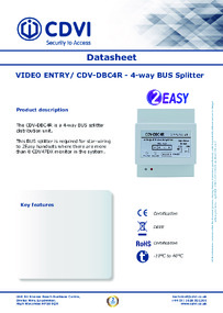 CDVI Data Sheet