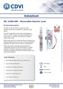 CDVI Data Sheet