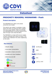 CDVI Data Sheet
