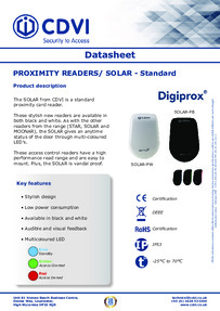 CDVI Data Sheet