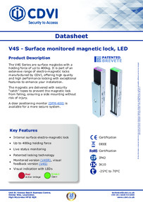 CDVI Data Sheet