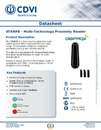 CDVI Data Sheet