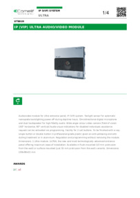 Comelit UT8020 Datasheet