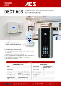 AES 603