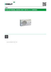 Comelit Data sheet