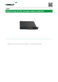 1442B-Comelit Data sheet