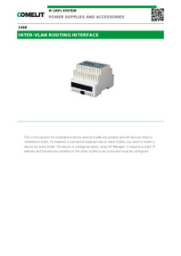 1468-Comelit Data sheet