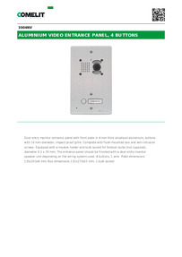 3004NV-Comelit Data sheet