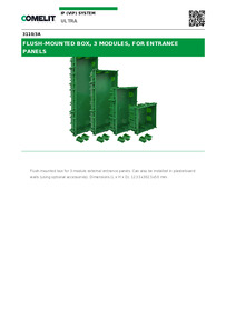 Comelit Data sheet
