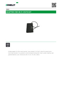 Comelit Data sheet