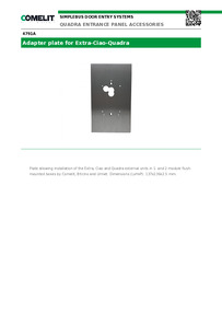 Comelit Data sheet