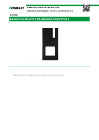  Comelit Data sheet