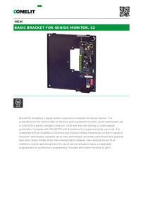 Comelit Data sheet