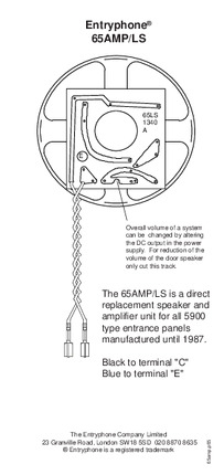 Entryphone Datasheet
