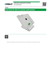 Comelit Data sheet