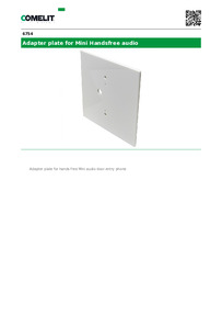 Comelit Data sheet