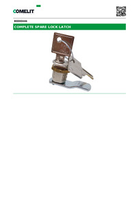 Comelit Data sheet