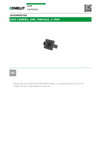 Comelit Data sheet