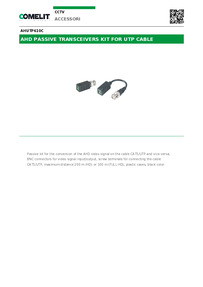 Comelit Data sheet