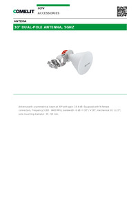 Comelit Data sheet