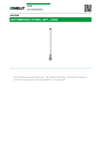 Comelit Data sheet