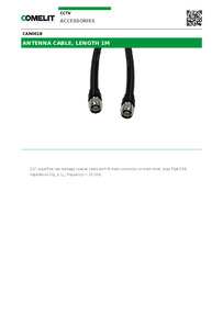 Comelit Data sheet