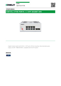 Comelit Data sheet