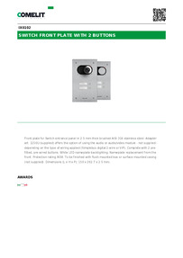 Comelit Data sheet